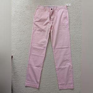 Brooks Brothers Red Fleece Mens Stretch Chinos -  Pink